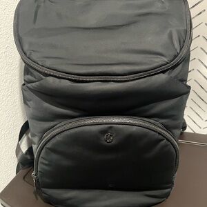 lululemon athletica Black Diaper Bag Backpack